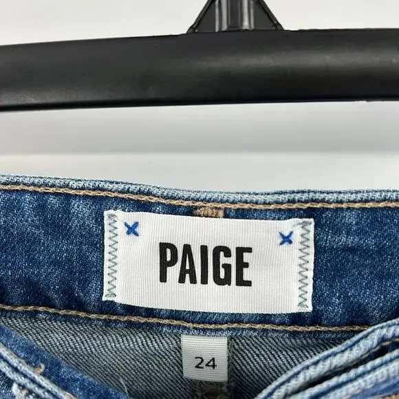 Paige Women's Dani High Rise Short - Leela Destructed - 24 - New with tags